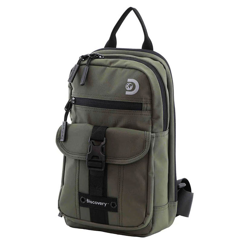 Чоловіча сумка-слінг Discovery Shield 7L Хакі (D00116.11)