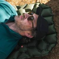 Туристичний килимок Highlander Nap-Pak Inflatable Sleeping Mat PrimaLoft 5cm Olive 190см (930481)