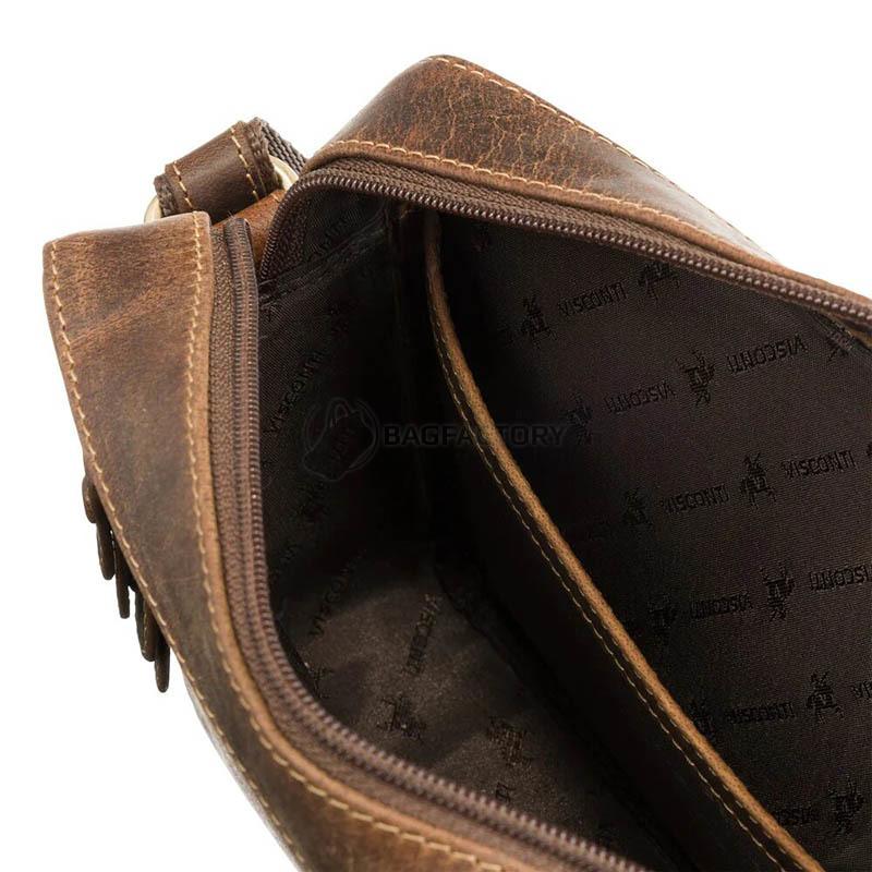 Жіноча сумка Visconti S41 Robbie Oil Tan (S41 OIL TAN)