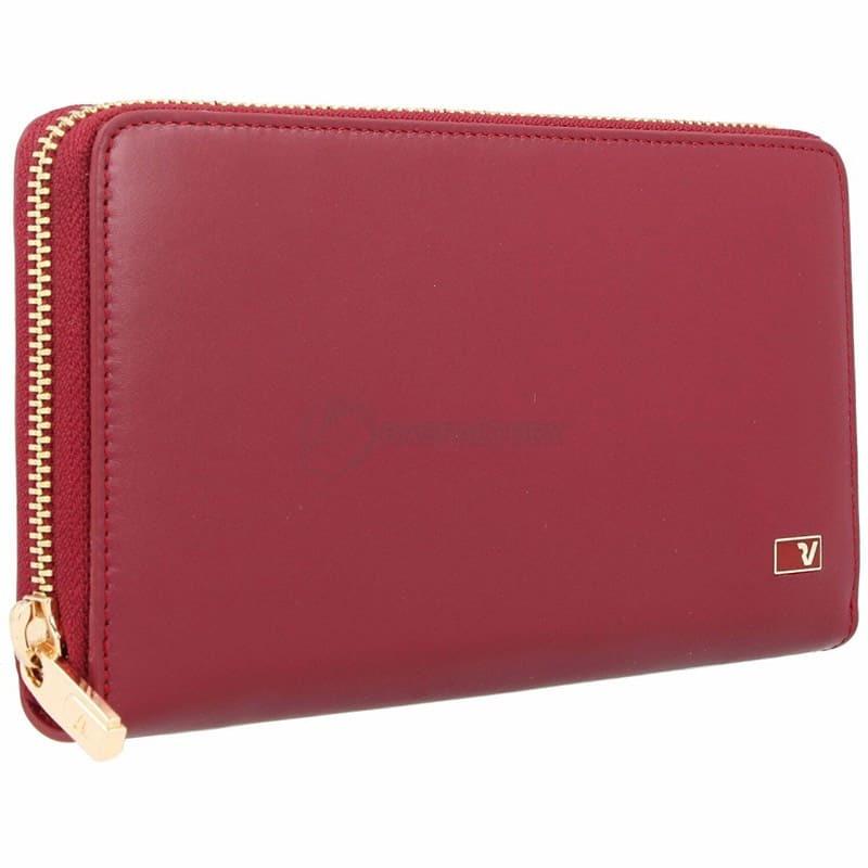 Жіночий шкіряний гаманець Roncato Firenze RFID-захист Червоний (411080/05)
