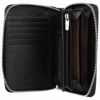 Жіночий шкіряний гаманець Roncato Firenze RFID-защита Чорний (411081/01)