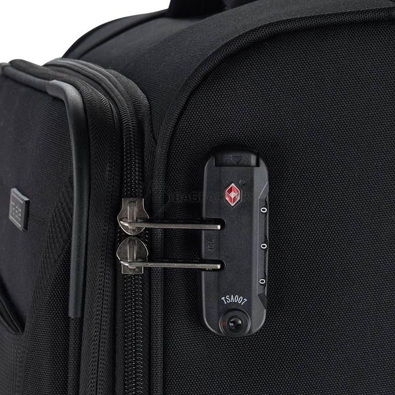 Чемодан на 4 колесах Travelite Chios Black L exp. 90/97л (TL080049-01)