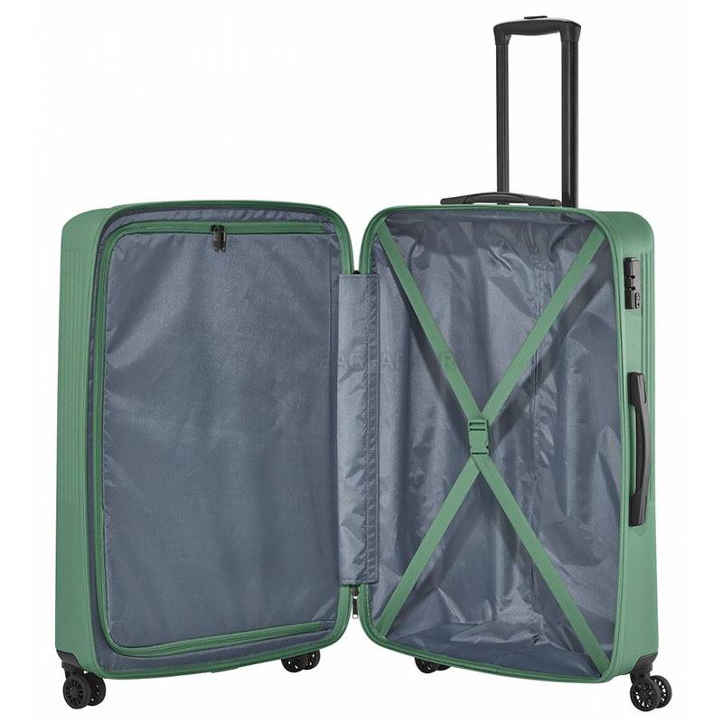 Чемодан на 4 колесах Travelite Bali Green L 96л (TL072349-80)