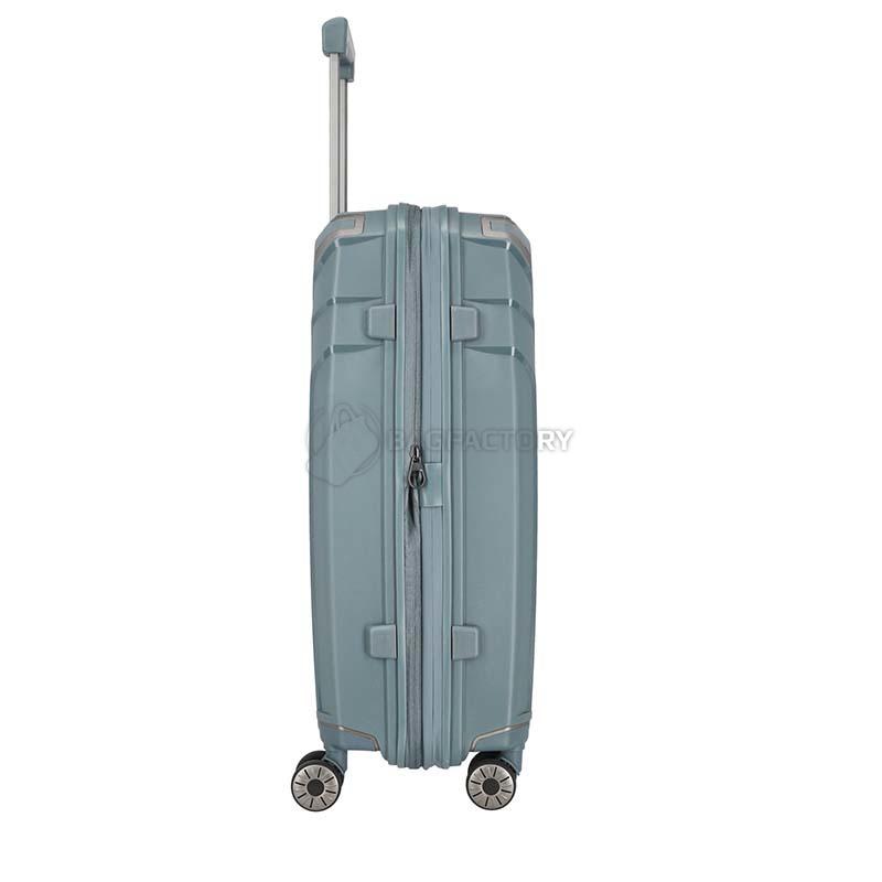 Чемодан на 4 колесах Travelite Elvaa Bluegrey M exp. 72/77л (TL076348-26)