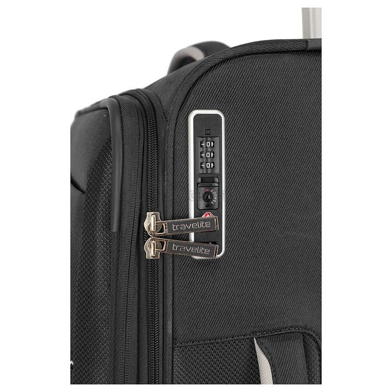 Чемодан на 4 колесах Travelite Miigo Black S 35л (TL092747-01)