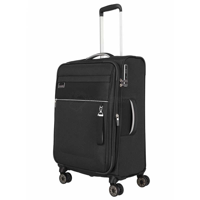 Чемодан на 4 колесах Travelite Miigo Black M exp. 61/66л (TL092748-01)