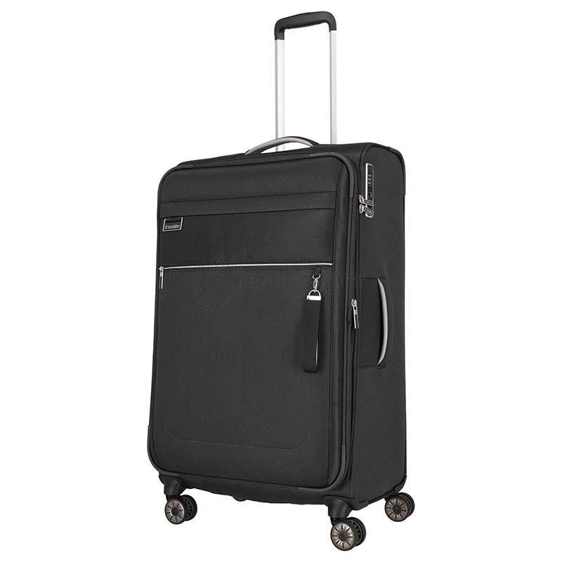 Чемодан на 4 колесах Travelite Miigo Black L exp. 90/96л (TL092749-01)