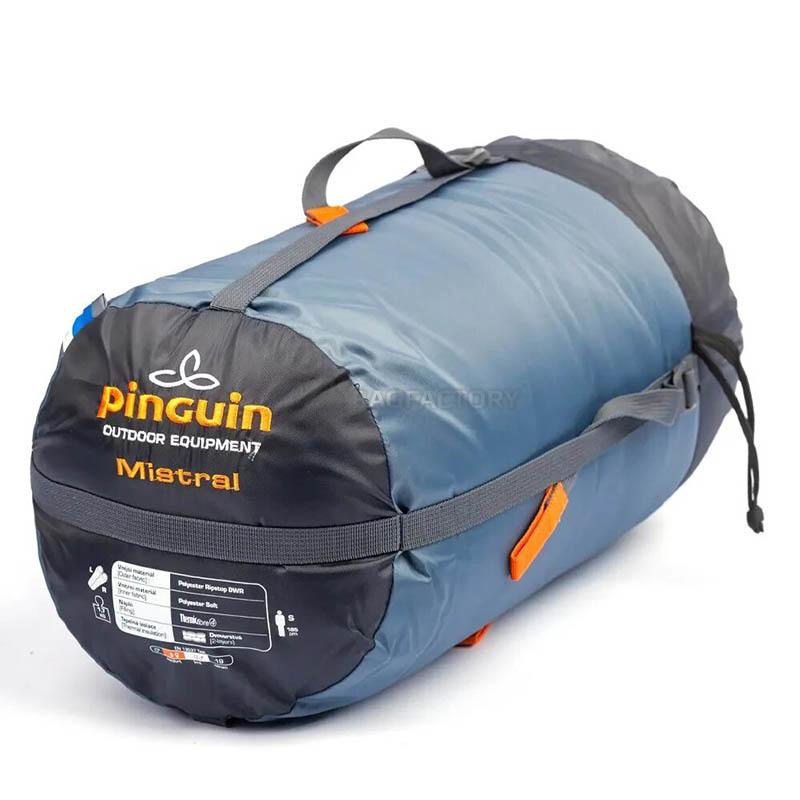 Спальний мішок Pinguin Mistral PFM -3°C 185 см Blue Right Zip (PNG 235258)