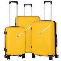 Набір валіз на 4-х колесах 2E SIGMA EXP (L+M+S) Жовтий (2E-SPPS-SET3-YL)