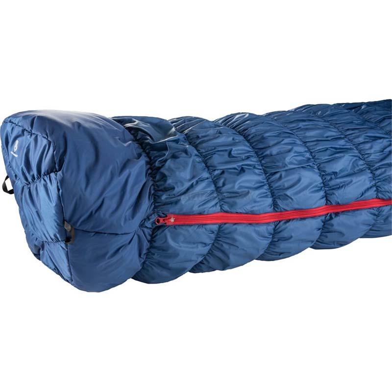 Спальний мішок Deuter Exosphere -10° Steel-Fire лівий (3700721 3515 1)