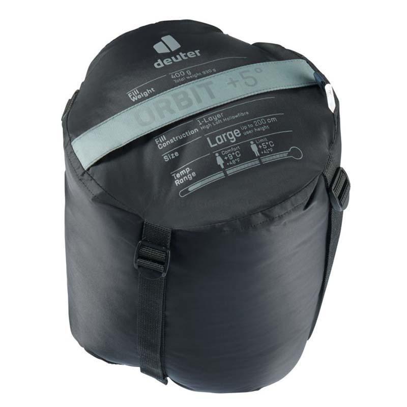 Спальний мішок Deuter Orbit +5° L Shale-Ink правий (3701222 4335 0)