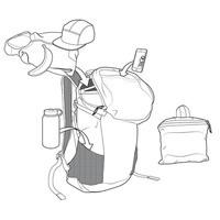 Міський рюкзак Burton Skyward 25L Packable Eldbry/Vlthal (9010510409089)
