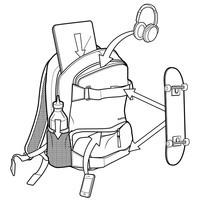 Міський рюкзак Burton Treble Yell 21L Iced Aqua (9009521946621)