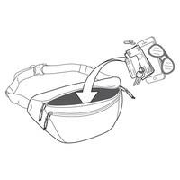 Поясна сумка Burton Hip Pack 3L Violet Halo (9010510426178)