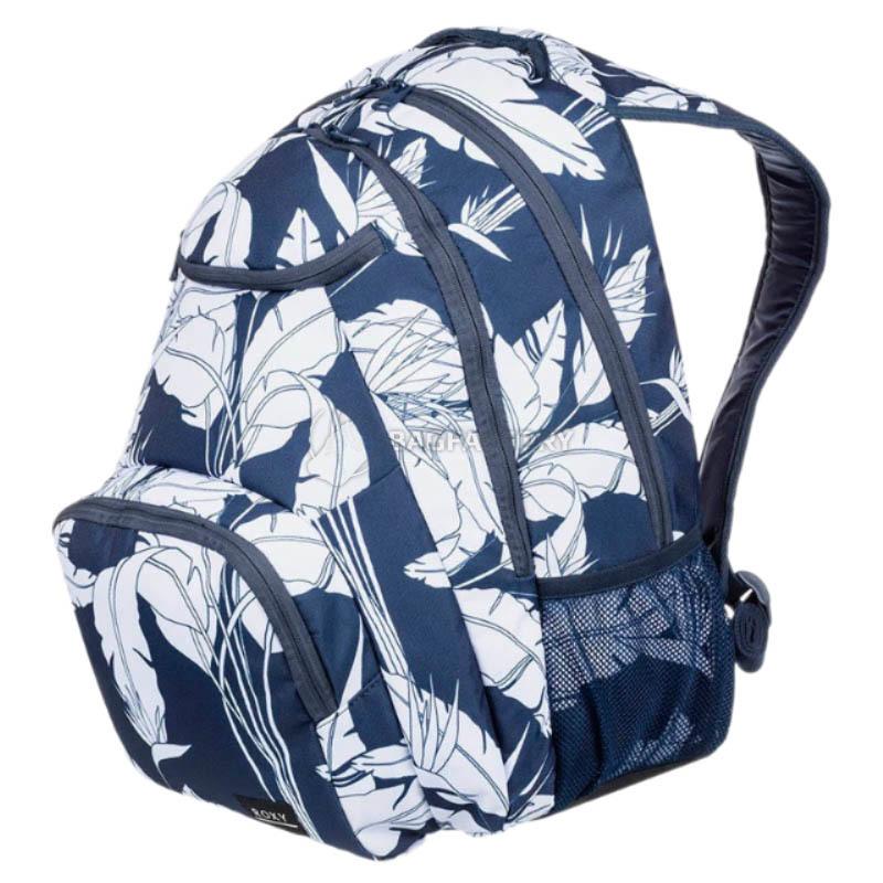 Міський рюкзак Roxy Shadow Swell 24L BSP6 Mood Indigo Flying Flowers S (3613375177399)