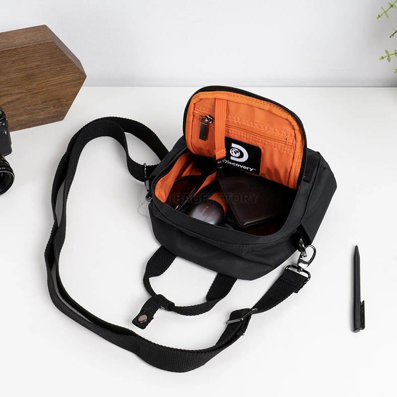 Сумка через плече Discovery Cave 3L Чорний (D00812-06)