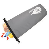 Сумка-рюкзак Troika 1-2-Dry Waterproof з функцією охолодження 10L Grey (RUC03/GY)