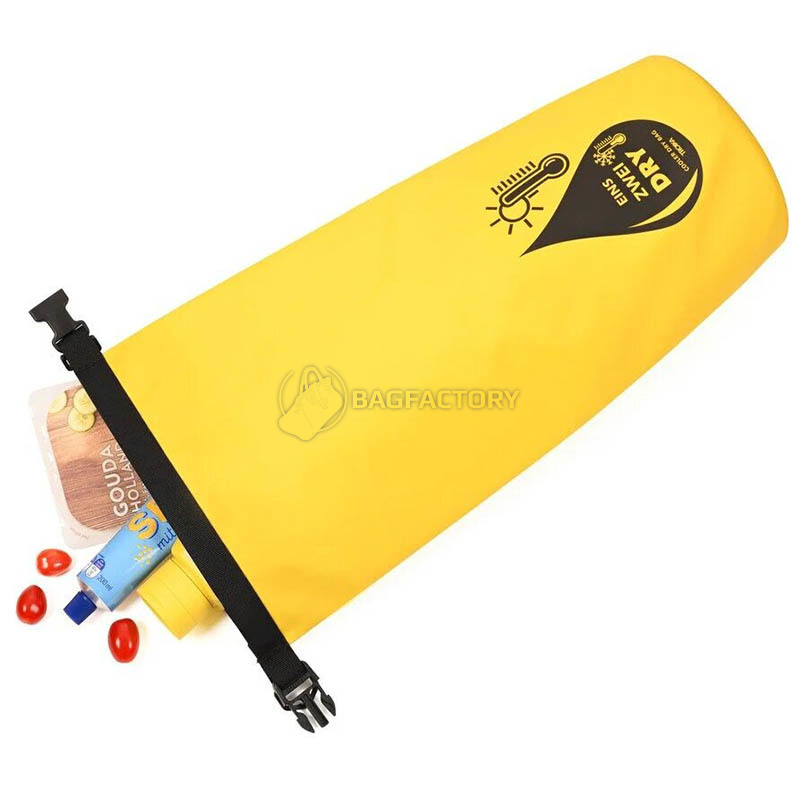 Сумка-рюкзак Troika 1-2-Dry Waterproof з функцією охолодження 10L Yellow (RUC03/YE)