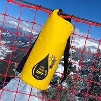 Сумка-рюкзак Troika 1-2-Dry Waterproof з функцією охолодження 10L Yellow (RUC03/YE)