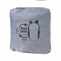 Міський рюкзак складний Troika RUCKZACK Ultra Lightweight 18л Сірий (RUC04/GY)