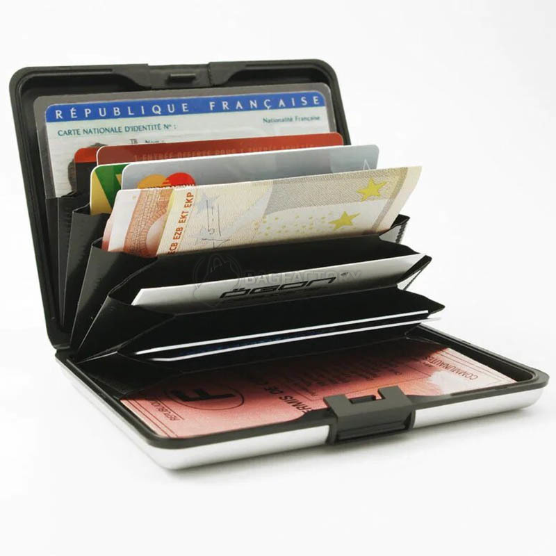 Гаманець алюмінієвий Ogon Big Stockholm Черепа (BS_Skulls)