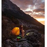 Спальник пуховий Turbat KUK 700 Legion Blue/Dark Cheddar 185 см (012.005.0367)