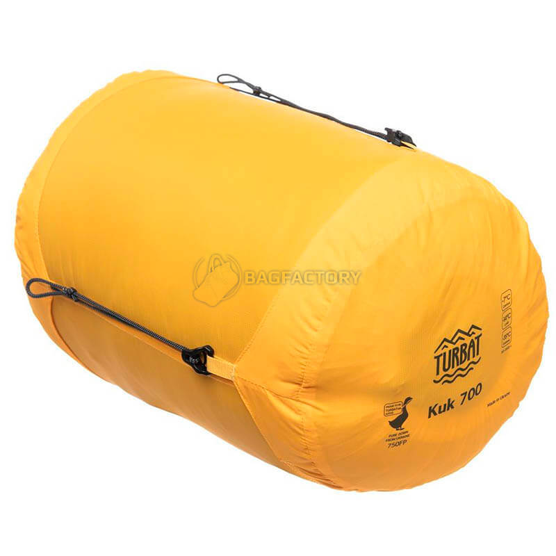 Спальник пуховий Turbat KUK 700 Legion Blue/Dark Cheddar 185 см (012.005.0367)