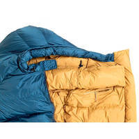 Спальник пуховий Turbat KUK 700 Legion Blue/Dark Cheddar 185 см (012.005.0367)