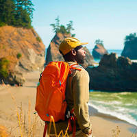 Туристичний рюкзак Osprey Hikelite 18 Koi Orange/Blue Venture (009.3600)
