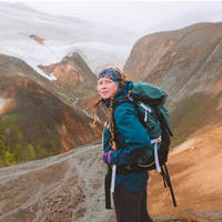 Туристичний рюкзак Osprey Sirrus 34 Elderberry Purple/Chiru Tan (009.3591)