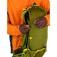 Туристичний рюкзак Osprey Talon Velocity 20 Dark Charcoal/Tumbleweed Yellow S/M (009.3546)