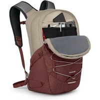 Міський рюкзак Osprey Quasar 26 Sawdust Tan/Raisin Red (009.3648)