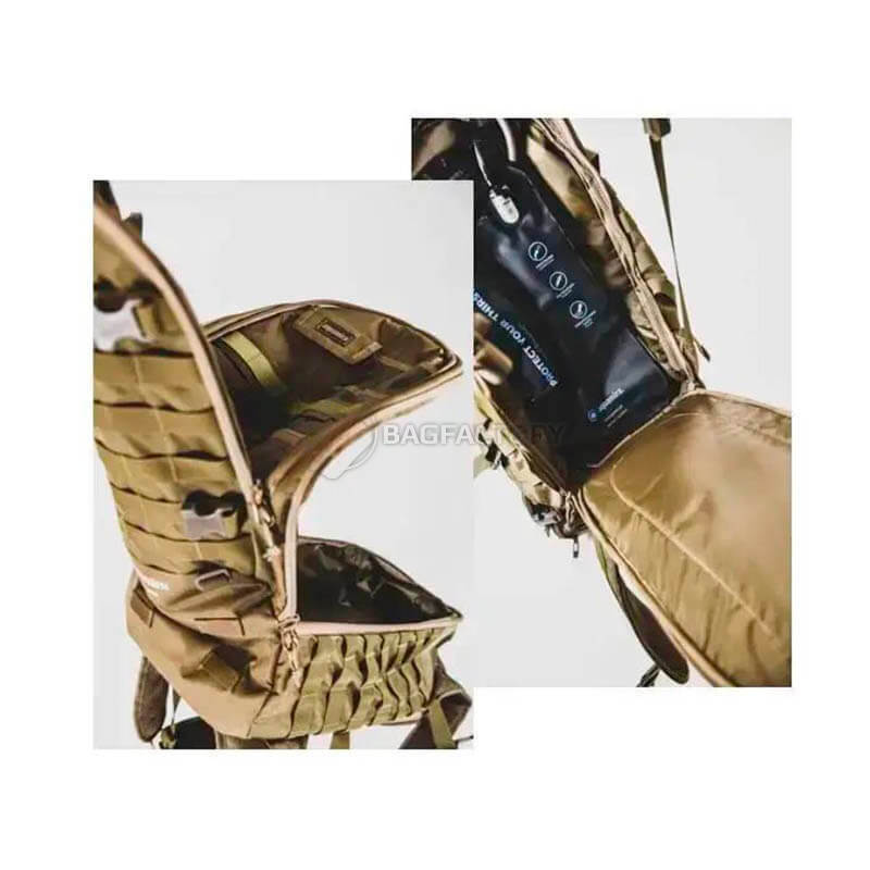 Тактичний рюкзак-гідратор Aquamira Tactical Hydration Pack RIG 1600 26л Coyote (AQM 85409)