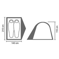 Намет двомісний Rock Empire Peak (ZCT001)