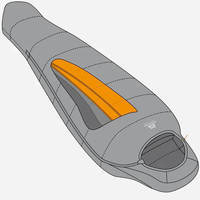 Спальний мішок Mountain Equipment Lunar II Wmns Regular RZ Tyrian Purple (ME-005420.01588.RegRZ)