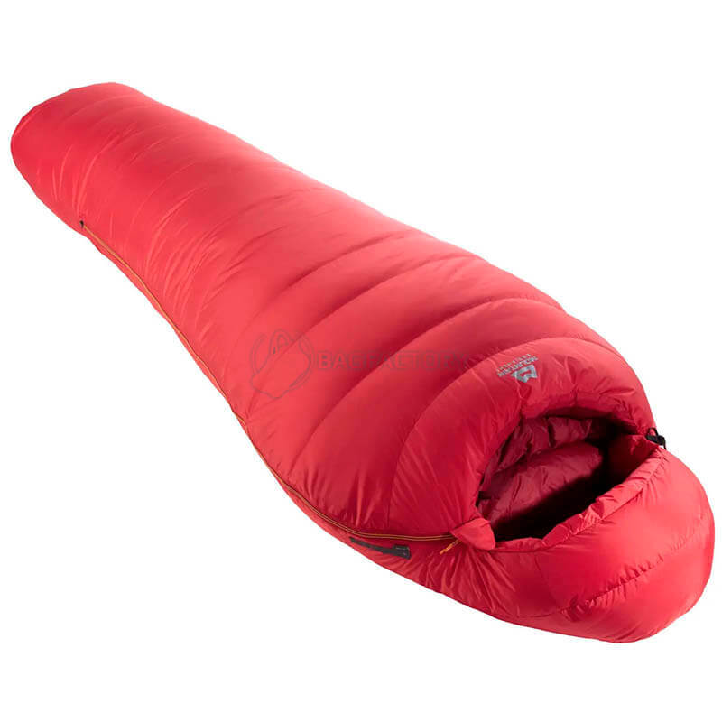 Спальний мішок Mountain Equipment Glacier 1000 Long Down LZ Imperial Red (ME-003516.01040.LongLZ)
