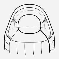 Спальний мішок Mountain Equipment Helium 800 Long Majolica Blue LZ (ME-006063.01635 Long LZ)