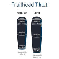 Спальний мішок Sea to Summit Trailhead TvIII 2019 Left Zip Midnight/Cobalt Long 198 см (STS ATH3-L)