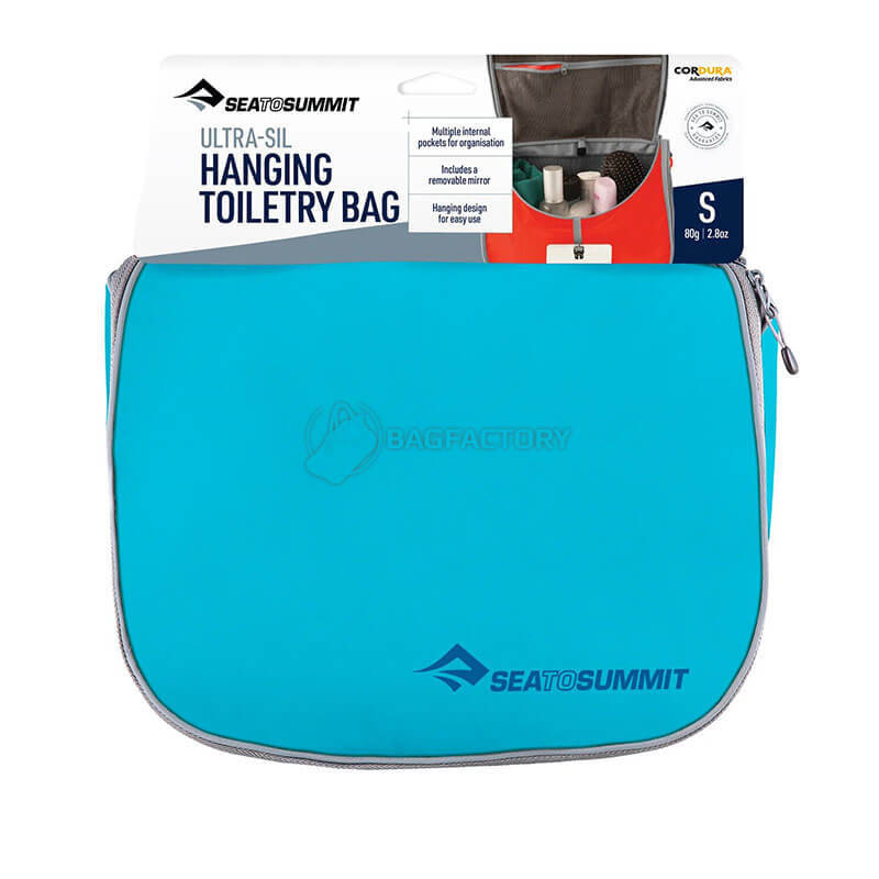 Косметичка Sea to Summit Ultra-Sil Hanging Toiletry Bag Blue Atoll S (STS ATC023011-040203)