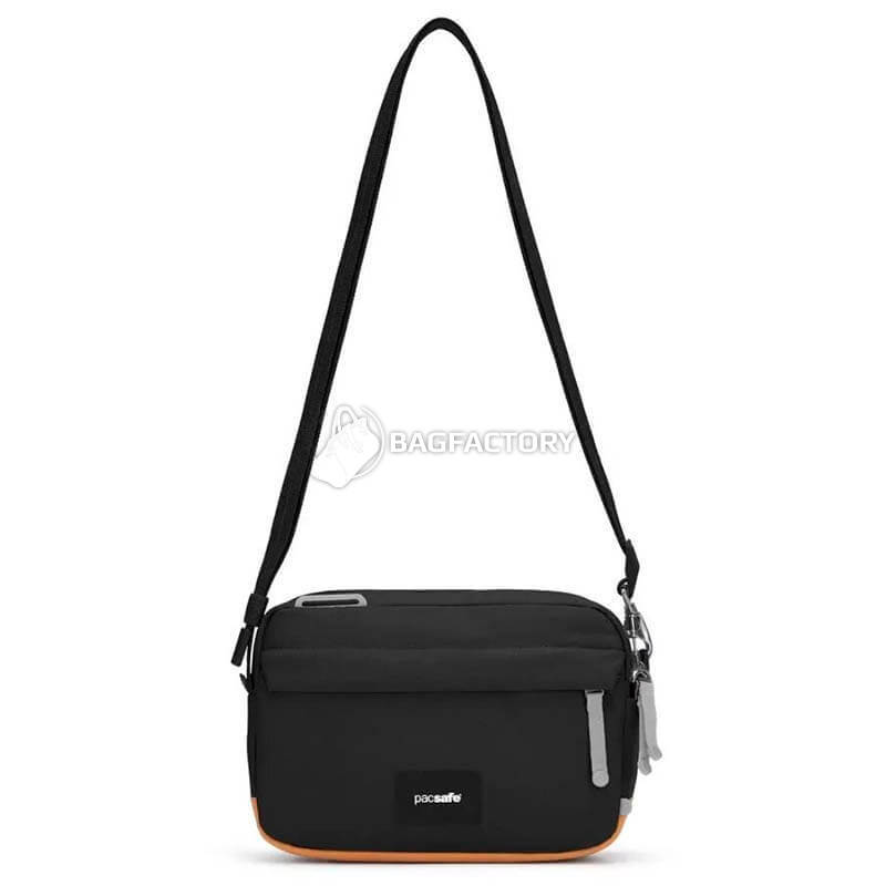 Жіноча сумка антизлодій Pacsafe GO Сrossbody 6 ст. захисту 2.5 л Чорний (35105130)