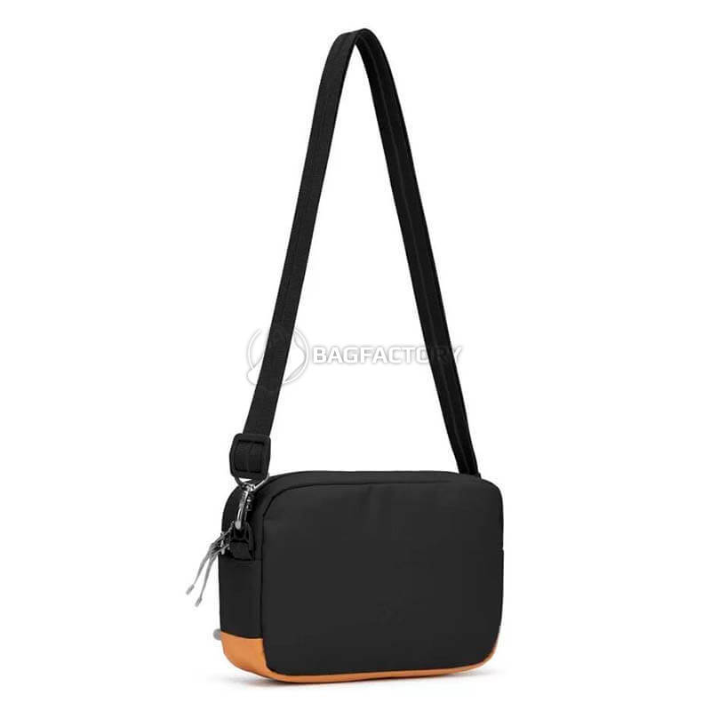 Жіноча сумка антизлодій Pacsafe GO Сrossbody 6 ст. захисту 2.5 л Чорний (35105130)