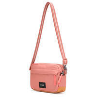 Жіноча сумка антизлодій Pacsafe GO Сrossbody 6 ст. захисту 2.5 л Рожевий (35105340)