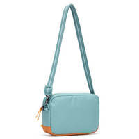 Жіноча сумка антизлодій Pacsafe GO Сrossbody 6 ст. захисту 2.5 л М'ятний (35105528)