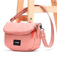 Жіноча сумка антизлодій Pacsafe GO Saddle Crossbody 6 ст. захисту 7 л Рожевий (35140340)