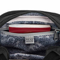 Сумка через плече антизлодій Pacsafe LS100 Crossbody 6 ст. захисту 3л Чорний (40131138)