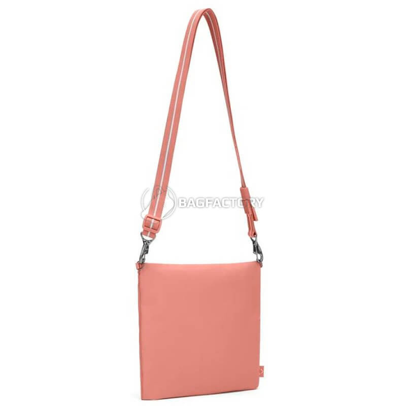 Жіноча сумка антизлодій Pacsafe GO Crossbody Pouch 4 ст. захисту 3.5 л Рожевий (35125340)