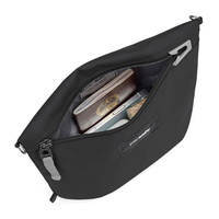 Жіноча сумка антизлодій Pacsafe GO Crossbody Pouch 4 ст. захисту 3.5 л Чорний (35125130)