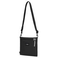 Жіноча сумка антизлодій Pacsafe GO Crossbody Pouch 4 ст. захисту 3.5 л Чорний (35125130)