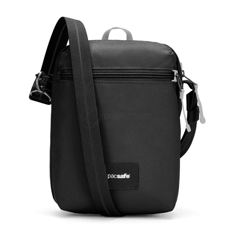 Сумка через плече антизлодій Pacsafe GO Festival Crossbody 5 ст. захисту 4.5 л Чорний (35170130)