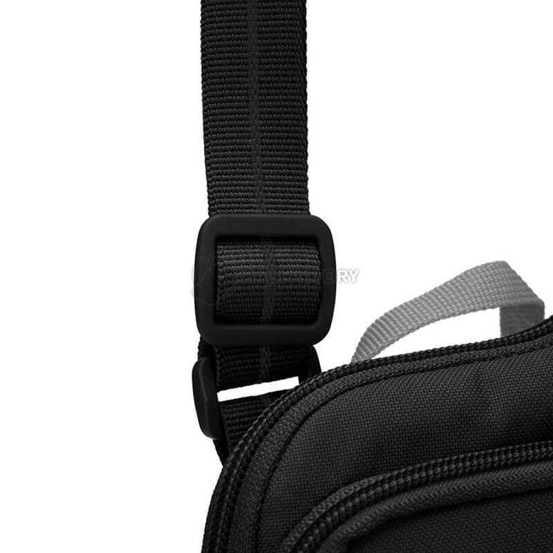 Сумка через плече антизлодій Pacsafe GO Tech Crossbody 4 ст. захисту 0.2л Чорний (35175130)